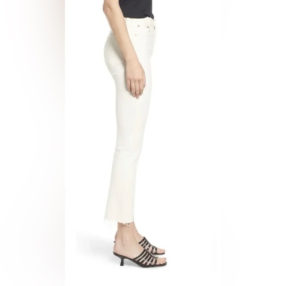 rag & bone Nina High-Rise Ankle Flare Jeans - Picture 4 of 8